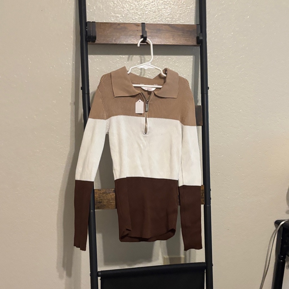 Colorblock Women's Sweater